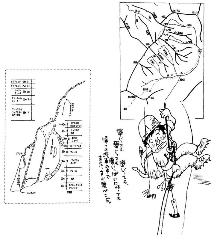 剱岳-チンネ左稜線ほか』 1997年8月 - たまさかな昔の報告
